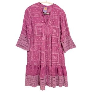 Johnny Was Rasberry Blush Boho Dress